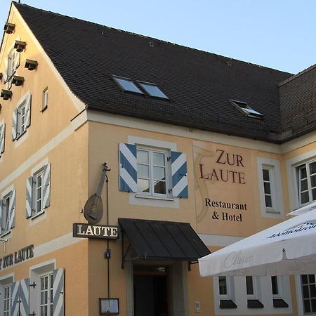 Hotel Garni Zur Laute Mindelheim Esterno foto