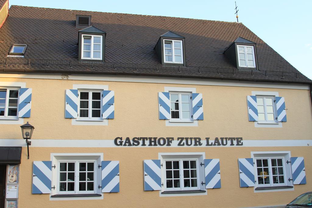 Hotel Garni Zur Laute Mindelheim Esterno foto