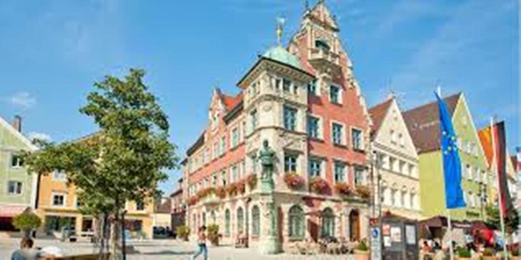 Hotel Garni Zur Laute Mindelheim Esterno foto